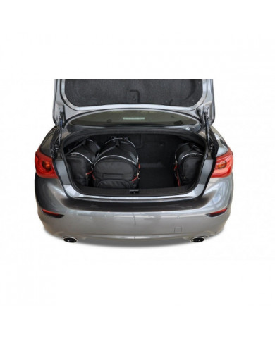KJUST set of car trunk bags - INFINITI Q50 HEV V37 2013-2017 4PCS
