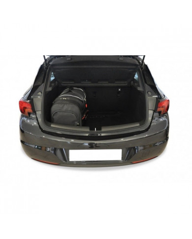 KJUST set of car trunk bags - OPEL ASTRA 5 HATCHBACK K (B16) 2015-2021 4PCS