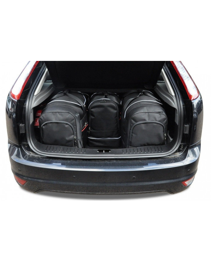 KJUST set of car trunk bags - FORD FOCUS 5 HATCHBACK II 2004-2011 4PCS
