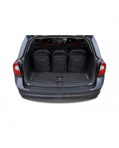 KJUST set of car trunk bags - VOLVO V70 III (135) 2007-2016 5PCS