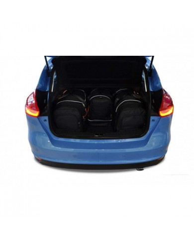 KJUST-Set Autotaschen für den Kofferraum - FORD FOCUS 5 HATCHBACK III 2011-2018 4PCS