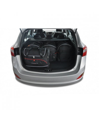 KJUST-Set Autotaschen für den Kofferraum - HYUNDAI i30 WAGON II 2012-2017 5PCS