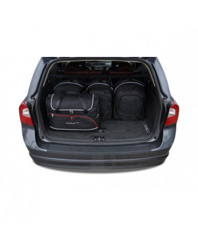 KJUST set of car trunk bags - VOLVO V70 III (135) 2007-2016 5PCS