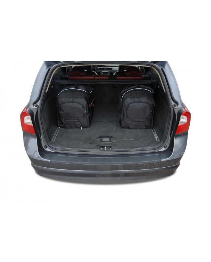 KJUST autótáska készlet a csomagtartóhoz - VOLVO V70 III (135) 2007-2016 5PCS