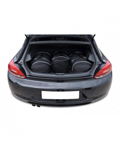KJUST-Set Autotaschen für den Kofferraum - VW SCIROCCO III 2008-2017 4PCS