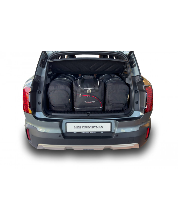 KJUST set of car trunk bags - MINI COUNTRYMAN MHEV U25 2023+ 4PCS