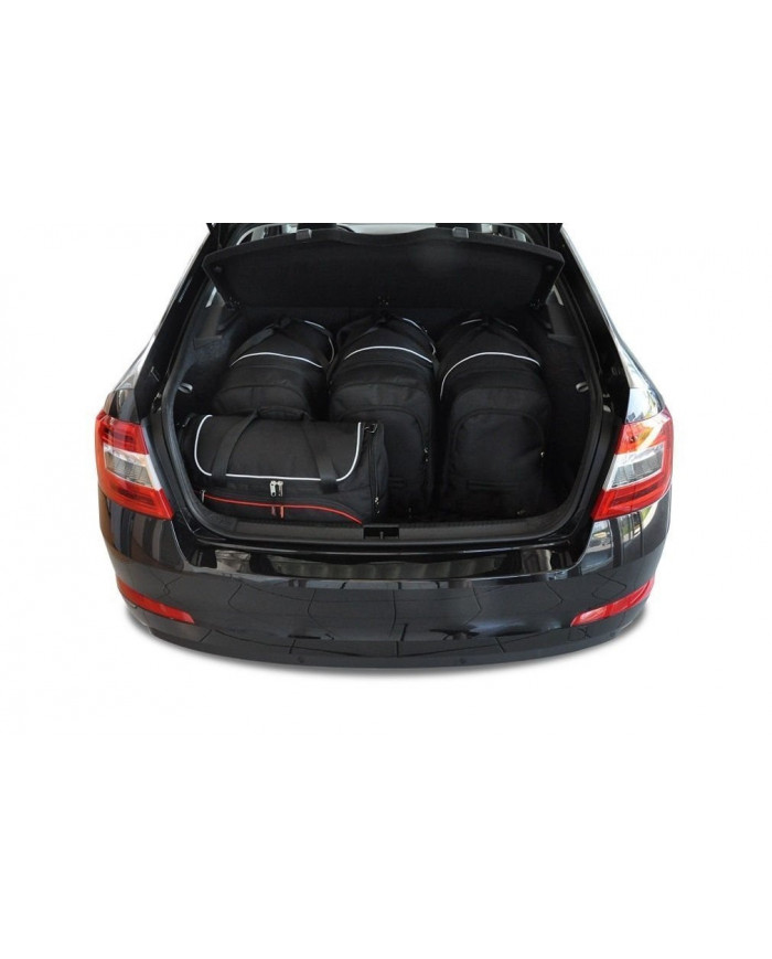 KJUST set of car trunk bags - SKODA OCTAVIA LIFTBACK III 2013-2020 5PCS