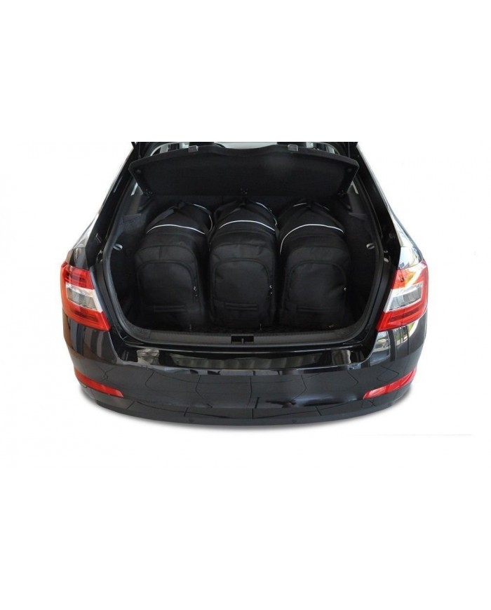 KJUST set of car trunk bags - SKODA OCTAVIA LIFTBACK III 2013-2020 5PCS