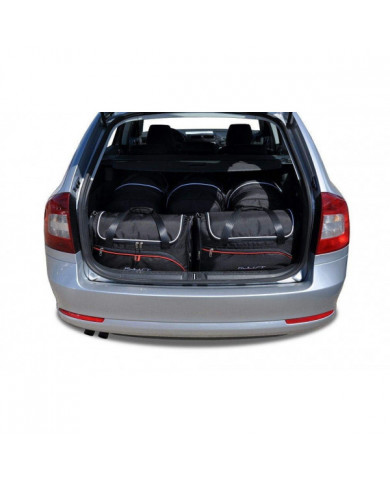 KJUST autós csomagtartó táskaszett - SKODA OCTAVIA KOMBI II 2004-2013 5PCS