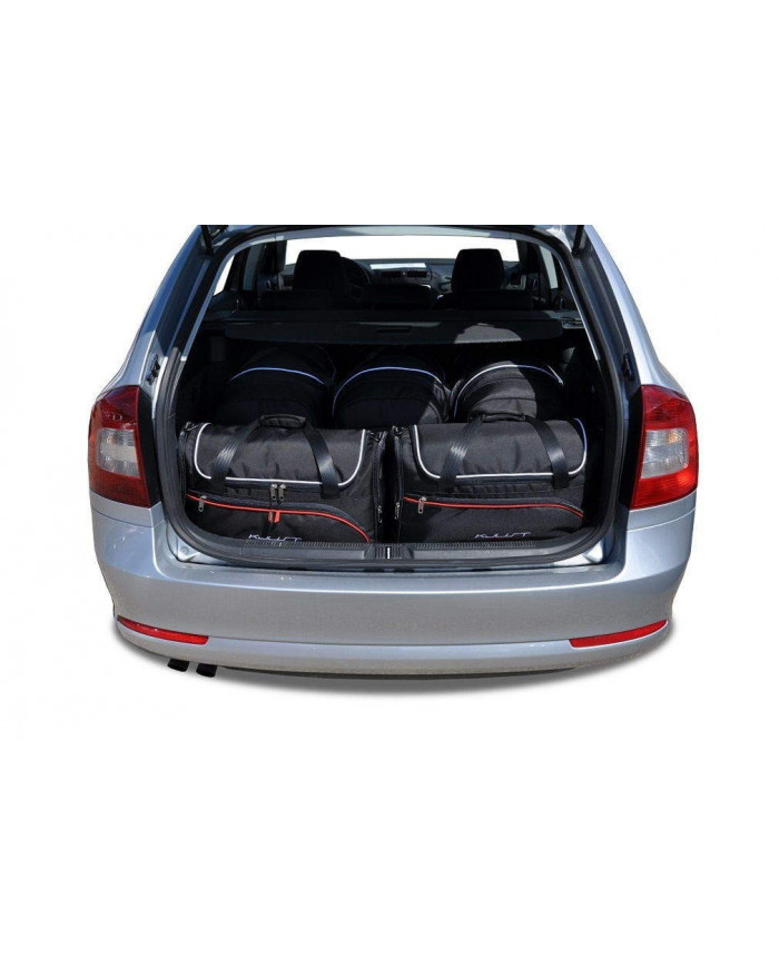 KJUST-Set Autotaschen für den Kofferraum - SKODA OCTAVIA KOMBI II 2004-2013 5PCS