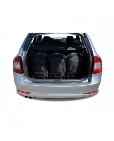 KJUST sada autotašek do kufru - SKODA OCTAVIA KOMBI II 2004-2013 5PCS