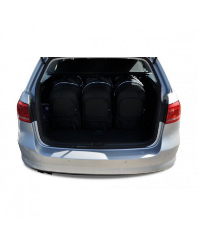KJUST set of car trunk bags - VW PASSAT VARIANT B7 2010-2014 5PCS