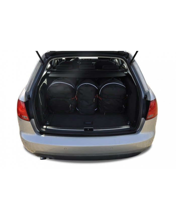 KJUST-Set Autotaschen für den Kofferraum - AUDI A4 AVANT B7 2004-2008 5PCS