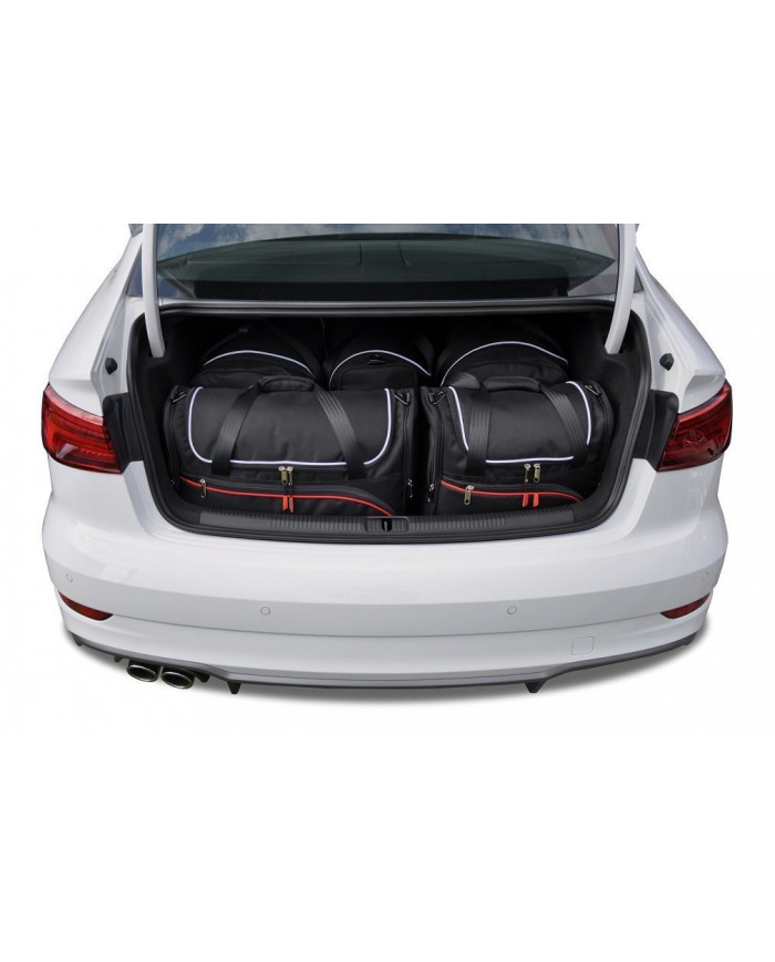 KJUST set of car trunk bags - AUDI A3 LIMOUSINE 8V 2013-2020 5PCS