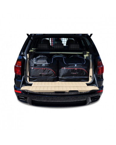 KJUST-Set Autotaschen für den Kofferraum - BMW X5 E70 2006-2013 5PCS