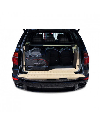 KJUST-Set Autotaschen für den Kofferraum - BMW X5 E70 2006-2013 5PCS