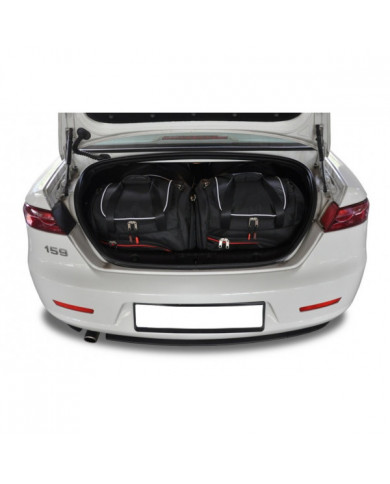 KJUST set of car trunk bags - ALFA ROMEO 159 LIMOUSINE I (939) 2005-2011 4PCS
