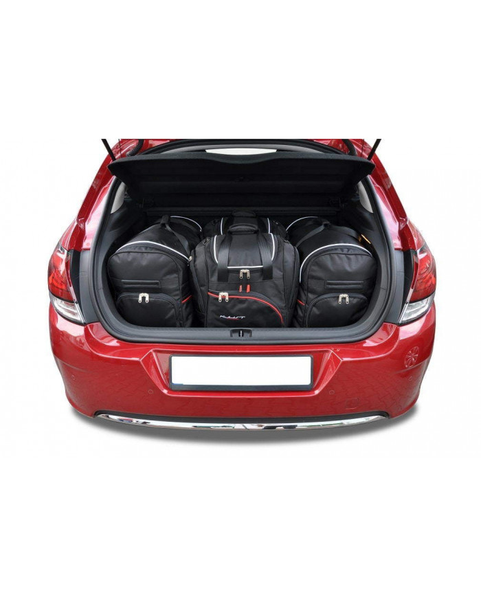 KJUST set of car trunk bags - CITROEN C4 5 HATCHBACK II 2010-2017 4PCS