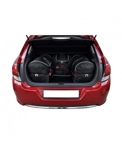KJUST set of car trunk bags - CITROEN C4 5 HATCHBACK II 2010-2017 4PCS