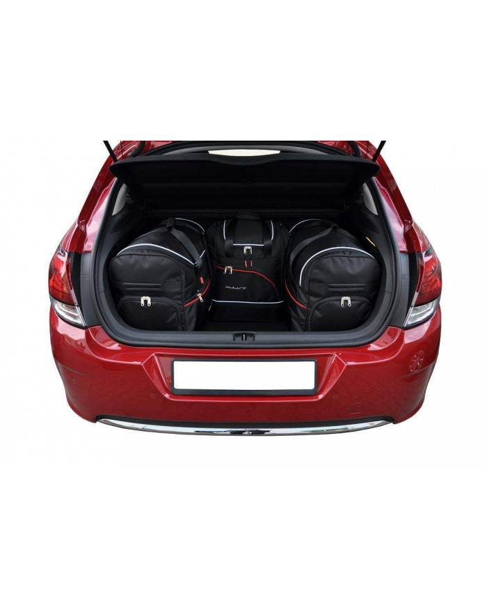 KJUST set of car trunk bags - CITROEN C4 5 HATCHBACK II 2010-2017 4PCS
