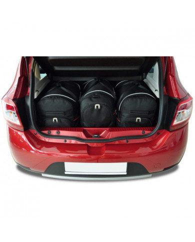 KJUST sada autotašek do kufru - DACIA SANDERO II 2011-2020 3PCS