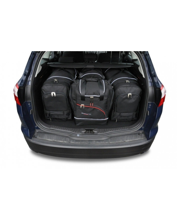 KJUST-Set Autotaschen für den Kofferraum - FORD FOCUS KOMBI III 2011-2018 4PCS