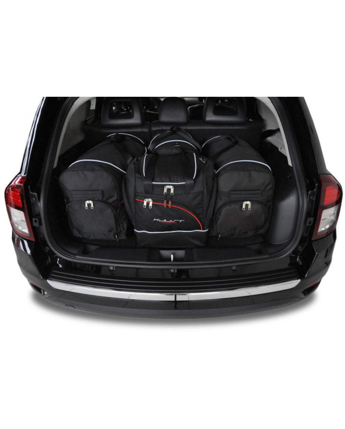 KJUST set of car trunk bags - JEEP COMPASS I (MK49) 2007-2015 4PCS