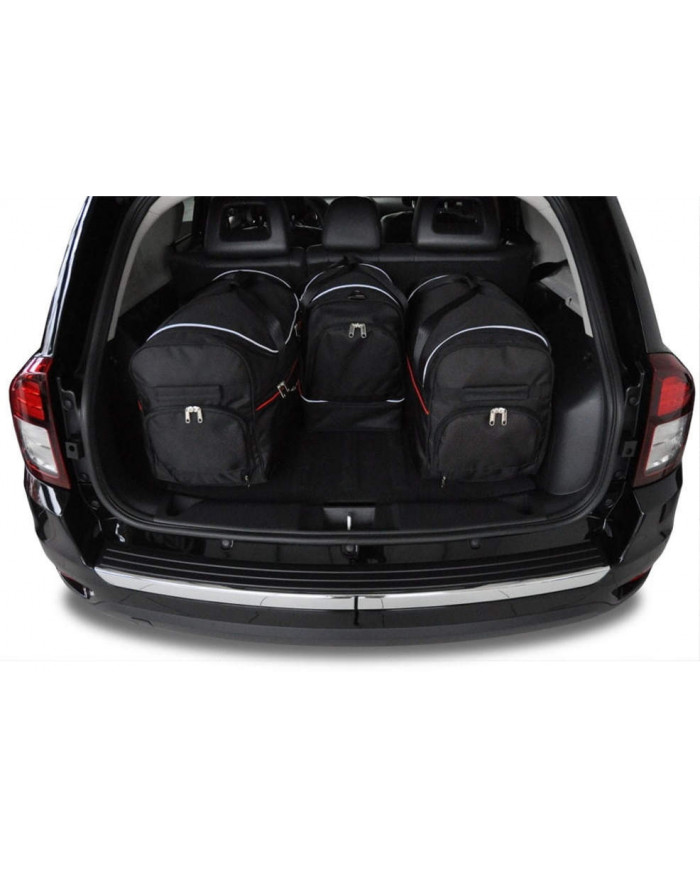 KJUST set of car trunk bags - JEEP COMPASS I (MK49) 2007-2015 4PCS