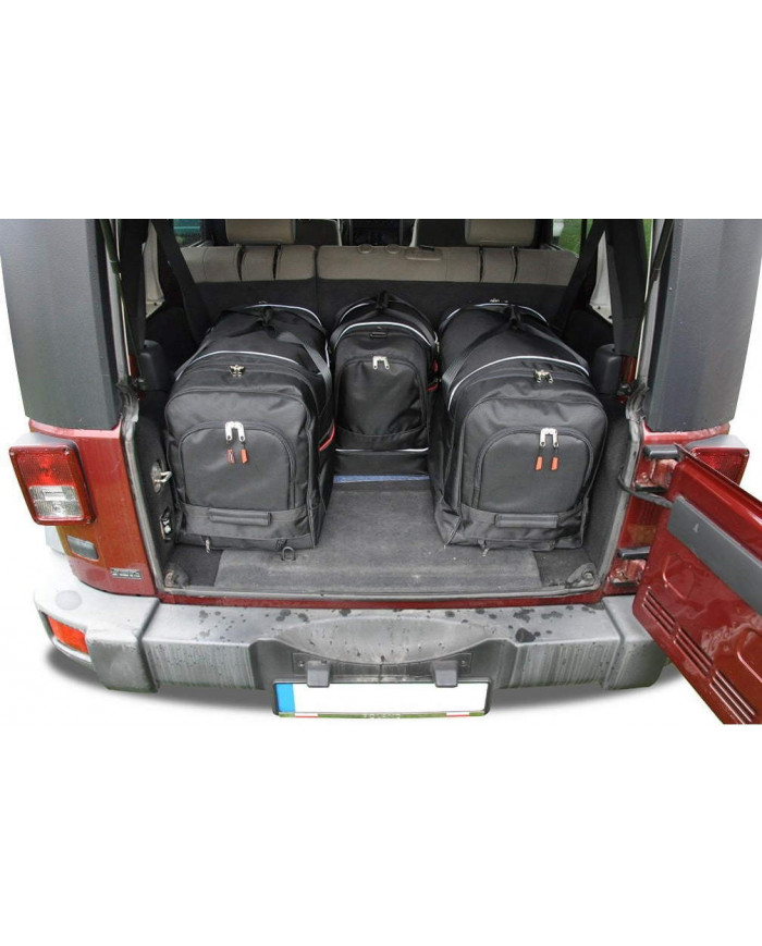 KJUST set of car trunk bags - JEEP WRANGLER III (JK) 2007-2018 4PCS