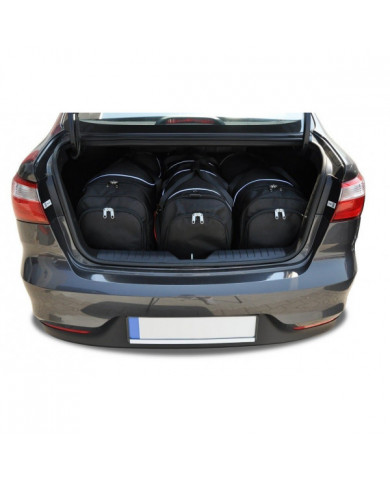 KJUST-Set Autotaschen für den Kofferraum - KIA RIO LIMOUSINE III 2012-2016 4PCS