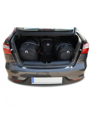 KJUST-Set Autotaschen für den Kofferraum - KIA RIO LIMOUSINE III 2012-2016 4PCS