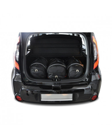KJUST-Set Autotaschen für den Kofferraum - KIA SOUL II 2014-2018 3PCS