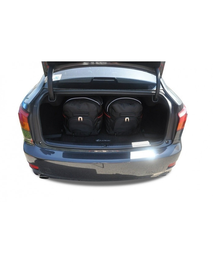 KJUST-Set Autotaschen für den Kofferraum - LEXUS IS II (XE20) 2005-2012 4PCS