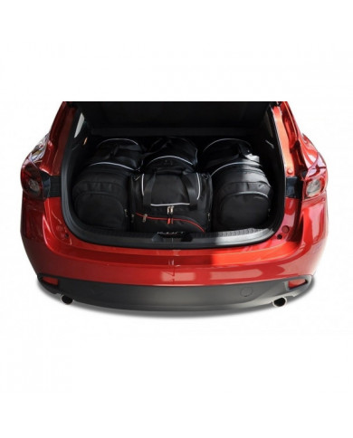 KJUST sada autotašek do kufru - MAZDA 3 HATCHBACK III 2013-2018 4PCS