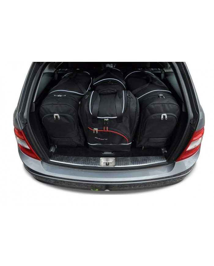 KJUST set of car trunk bags - MERCEDES-BENZ C KOMBI S204 2006-2014 4PCS
