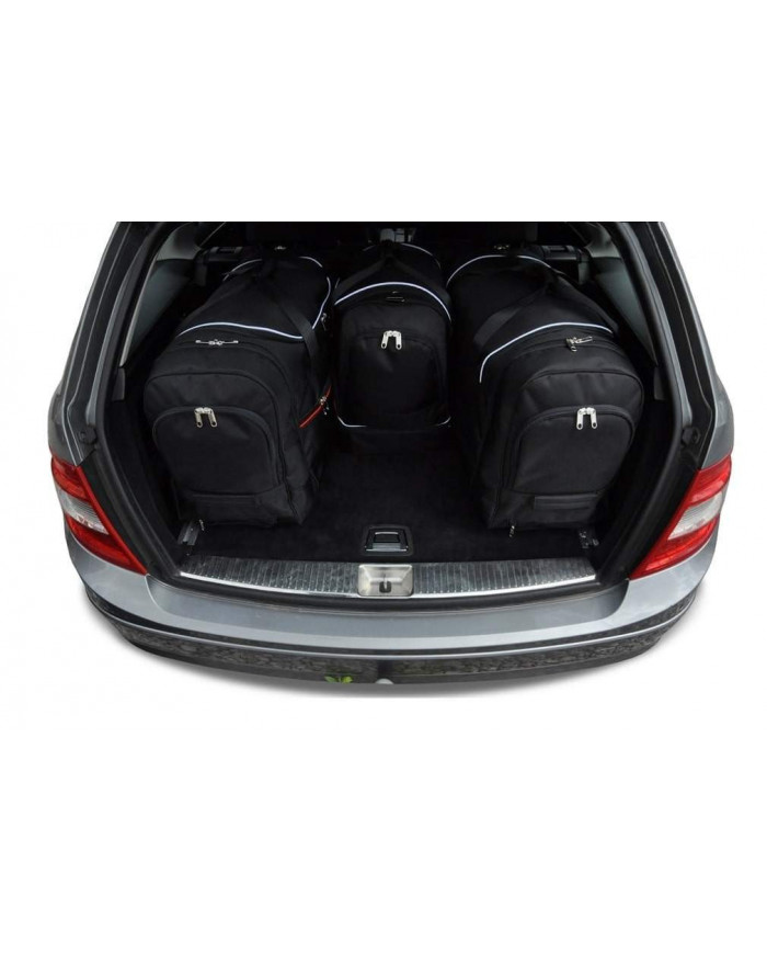 KJUST set of car trunk bags - MERCEDES-BENZ C KOMBI S204 2006-2014 4PCS