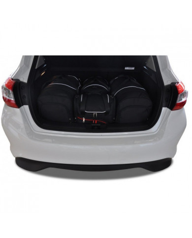 KJUST set of car trunk bags - NISSAN PULSAR I 2014-2018 4PCS