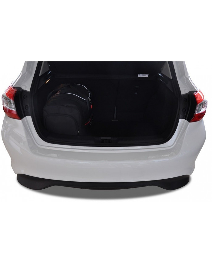 KJUST set of car trunk bags - NISSAN PULSAR I 2014-2018 4PCS