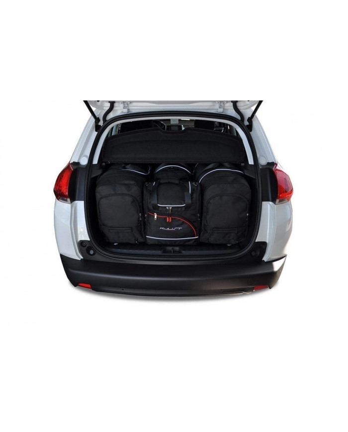 KJUST-Set Autotaschen für den Kofferraum - PEUGEOT 2008 I (A94) 2013-2019 4PCS