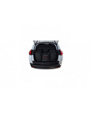 KJUST set of car trunk bags - PEUGEOT 208 HATCHBACK I (A9) 2012-2015 3PCS