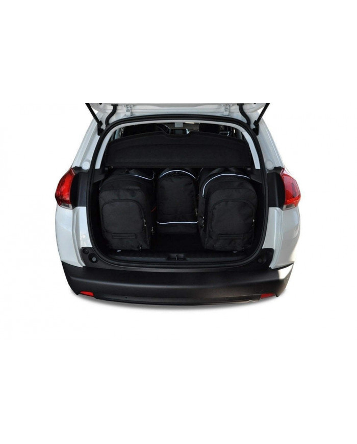 KJUST set of car trunk bags - PEUGEOT 2008 I (A94) 2013-2019 4PCS