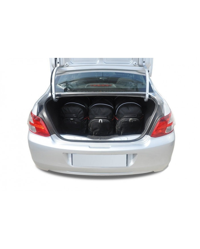 KJUST set of car trunk bags - PEUGEOT 301 I 2012-2019 5PCS