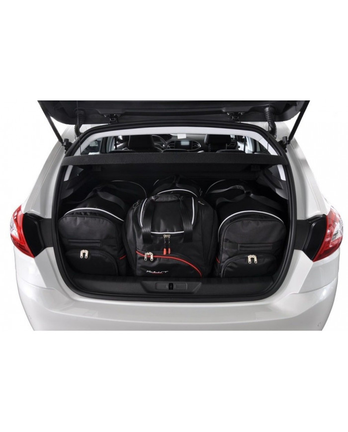 KJUST set of car trunk bags - PEUGEOT 308 HATCHBACK II (T9) 2013-2021 4PCS