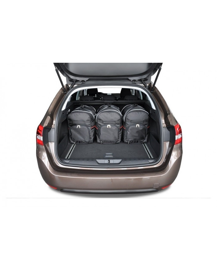 KJUST sada autotašiek do kufra - PEUGEOT 308 SW II (T9) 2014-2021 5PCS
