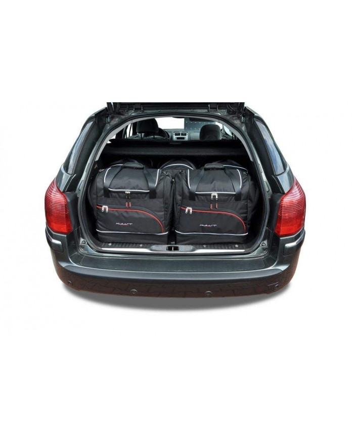 KJUST sada autotašek do kufru - PEUGEOT 407 SW I 2004-2011 5PCS