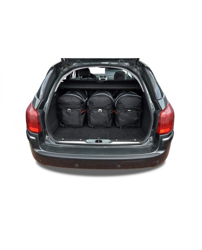 KJUST sada autotašek do kufru - PEUGEOT 407 SW I 2004-2011 5PCS
