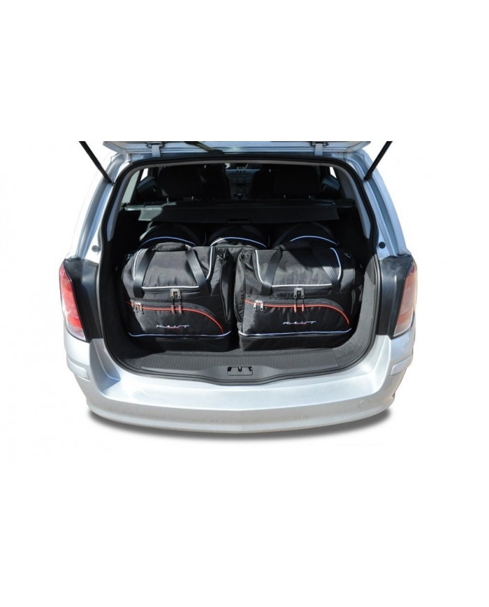 KJUST-Set Autotaschen für den Kofferraum - OPEL ASTRA TOURER H (A04) 2004-2014 5PCS