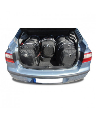 KJUST komplet avto torb za v prtljažnik - RENAULT LAGUNA HATCHBACK II 2001-2007 4PCS