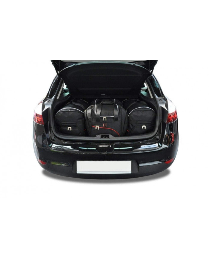 KJUST-Set Autotaschen für den Kofferraum - RENAULT MEGANE HATCHBACK III 2008-2015 4PCS