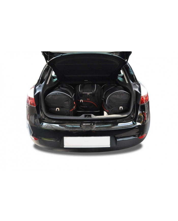 KJUST-Set Autotaschen für den Kofferraum - RENAULT MEGANE HATCHBACK III 2008-2015 4PCS